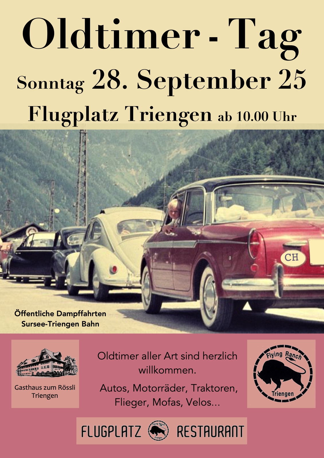 Oldtimertag auf der Flying-Ranch Triengen