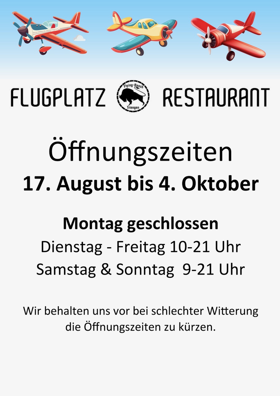 Flugplatzrestaurant