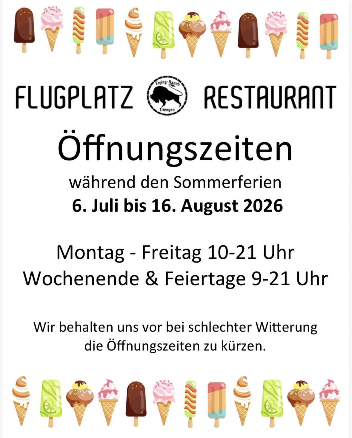 Flugplatzrestaurant